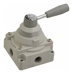 Zawór regulacyjny pneumatyczny 4/2 z dźwignią NPT 1/2 SMC 1/2in 4/2 portowy