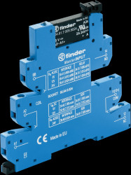 39.40.0.024.8240 Coupling relay, 1 closed contact, 2 A, 230 VAC/24 VAC/DC