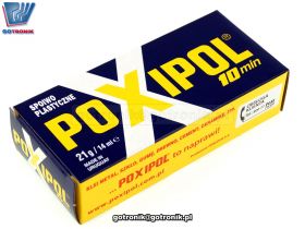 POXIPOL klej metalizowany spoiwo plastyczne 21g/14ml