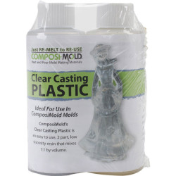 Composimold CMCP16 Clear Casting Plastic 16 fl oz (473ml) Kit