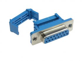 D-SUB 15 DB15 Gniazdo zaciskane na taśmę (2szt)