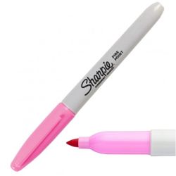 Marker permanentny Sharpie Fine różowy z końcówką 1,0mm wodoodporny