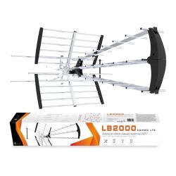 Antena TV DVB-T VHF/UHF kierunkowa z symetryzatorem 32dB COMBO Libox LB2000 / BX7996
