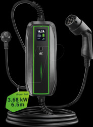 EV16 Mobile charger, 3.6 KW, 6.5 m