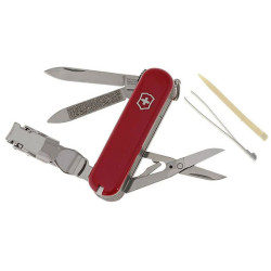 Victorinox 0.6463 Nail Clip 580 Swiss Army Knife 8 Functions Red