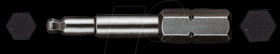01739 Wiha bit hexagonal, 5.0 mm, L: 38 mm