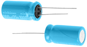 Kondensator 1000μF 25V dc Radialny, Otwór przelotowy Nichicon roztaw: 5mm 12.5 x 25mm
