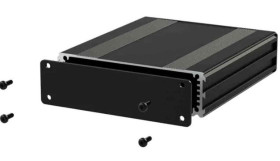 Obudowa urządzeń elektronicznych Aluminium wysokość zew: 30 mm szerokość zew: 108,5 mm długość zew: 220 mm 220 x 108.5