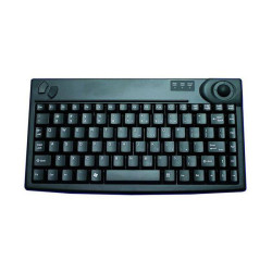 HT Instruments 2008530 HT-Multi Keyboard with Trackball USB Dust/Water Resistant