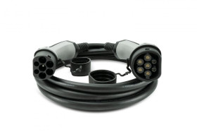 Przewód ładowania 22kW/32A/3f Type2-Type2 5m LED