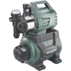 Metabo 600974000 Water Pump 4500 l/h Inox, Integrated Filter &amp; Valve