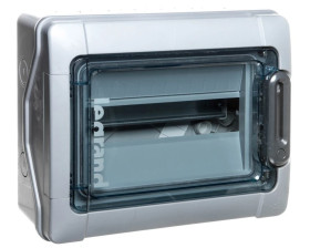 Rozdzielnica modułowa RN65 1x12 natynkowa IK09 IP65 drzwi transparentne 601941