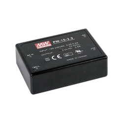 Zasilacz PM-15-24 AD/DCMeanWell 15W 24V DC 0,63A ,do wlutowania do płyty