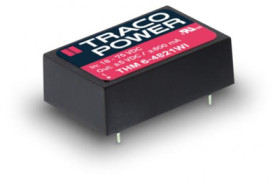 DC converter, 9-36 VDC, 6 W, 2 outputs, ±12 VDC, 88.5 % efficiency, THM 6-2422WI