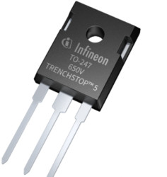 IGBT, 1200 V, 40 A, TO-247, Infineon Technologies IGW40T120FKSA1