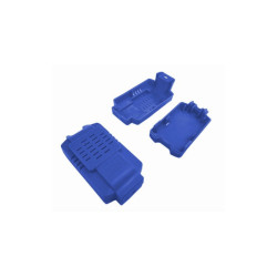 OBUDOWA CZUJNIKA TEMPERATURY WILGOTNOŚCI 60x30x18mm NIEBIESKA