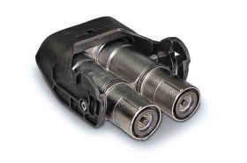 Wzmocnione złącze zasilania 2-pinowe Amphenol Industrial 300A 1.0 kV Żeńskie do męskiego