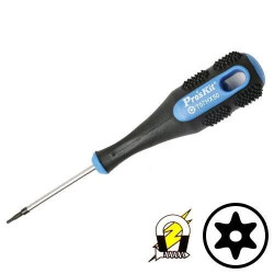 Wkrętak TORX z otworem T7H × 50 mm, seria 9SD-200, ProsKit