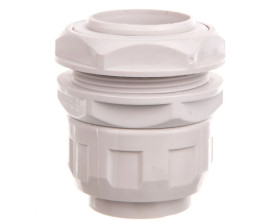 Dławnica kablowa szara do rur karbowanych PG29 ECGX28-29