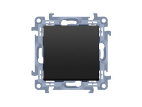 SIMON 10 Wyłącznik pojedynczy (moduł) 10AX 250V szybkozłączka czarny mat CW1C.01/49 KONTAKT SIMON