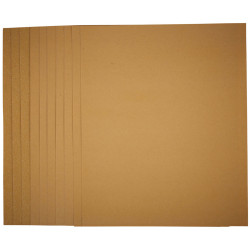 Draper 37781 General Purpose Sanding Sheets 230x280mm Assorted Grit 10 Pcs