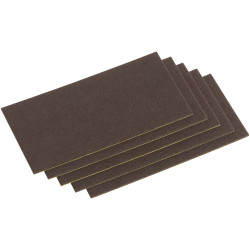 Metafranc WU0645426 Felt Slider 200x100mm Self-Adhesive Brown 1 Set