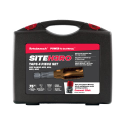 Zestaw wierteł Rotabroach Gwintownik M2 HSS 4 szt. 4-częściowy zestaw do kranu