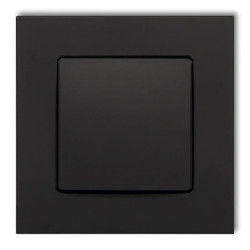 DECO Gniazdo ssące odkurzacza centralnego DECOvac czarny mat 12DGV-1