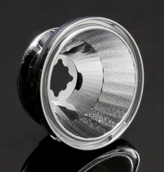 Reflektor LED 35 (Dia.) x 15.6mm, D 35mm, do użytku z Cree MK-R, Cree XHP50, Lumileds LUXEON M, OSRAM DURIS S10, Ledil,