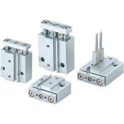 Siłownik z prowadzeniem skok 15mm SMC Ø 10mm