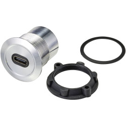 TruComponents 240972 USB-mounted skt 3.1 skt, built-in USB-C&#xAE; skt