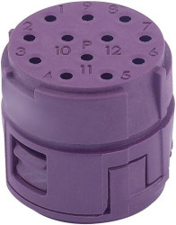 Wkładki EPIC® CIRCON, seria M23 EPIC® M23 17P LAPP 73018000 Zawartość: 1 szt.