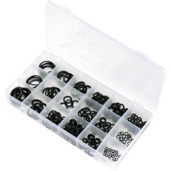 Toolcraft TO-6680046 O-Ring Set 225pcs Rubber Sealing Rings Assortment