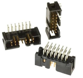 Wtyk PCB 14-pinowe raster: 2.54mm 2-rzędowe 3M Przepust 2.0A