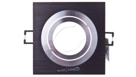 Oprawa Punktowa 1X50w Gx5,3 Iiikl. 12V Ip20 Seidy Ct-Dtl50-B Kwadratowa...