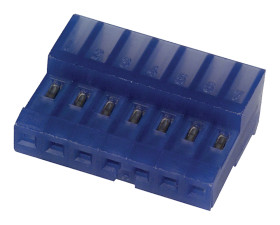 Złącze IDC 7-pinowe raster: 2.54mm Żeński Montaż na kablu TE Connectivity