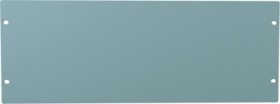 Blind plate, aluminum, (H) 178 mm, 4 U, dark gray, PBPA19007GY2