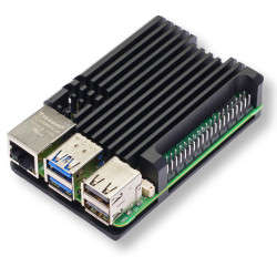 Aluminium case for Raspberry Pi 5 black