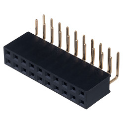 Oupiin 2044-2*10G00RA 10&#x2B;10 R/a Double Row Socket