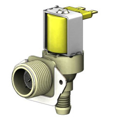 Zawór elektromagnetyczny 24 V RS PRO 2-drogowy NC 3/4 in 3/4 in