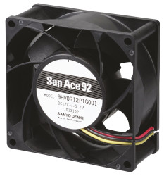 Wentylator osiowy 48 V DC DC 92 x 92 x 38mm 57.6W 306m³/h 72dB 1.2A