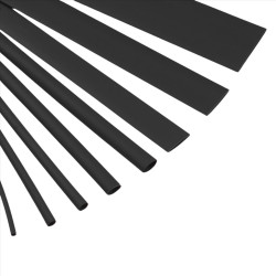 2.5mm x 1.2m Black Heat Shrink Sleeve