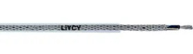 PVC-switching strand, LiYCY, 0.5 mm², transparent, outer Ø 3.6 mm, 4530103