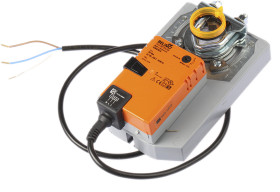 Siłownik przepustnic powietrza 230 V AC Otwarte/zamknięte 40Nm 8m²