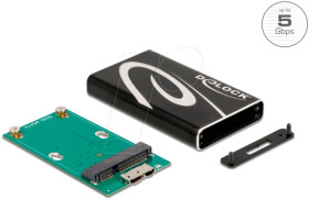 42006 External mSATA SSD Enclosure, USB 3.0