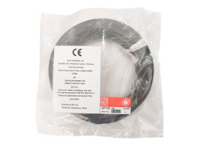 Przewód montażowy 0,08mm² Czarny RS PRO ETFE 28 AWG 300 V dł. 50m 1/0,32 mm 160°C