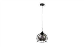 Lampa Wisząca Loftowa Nowoczesna 1Xe27 Solo Black