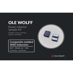 Sample case, OW SMD inductors, magnetics, 4 boxes