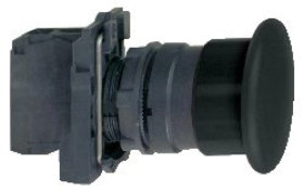 Przycisk z samopowrotem kryty fi40 NO czarny XB5AC21