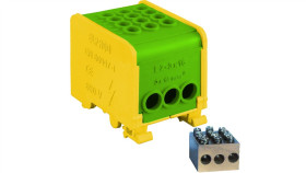 Odgałęźnik Instalacyjny 1-Torowy (3X16mm/3X16mm) Lz1*16/16/16 Mocowanie Na Ts...